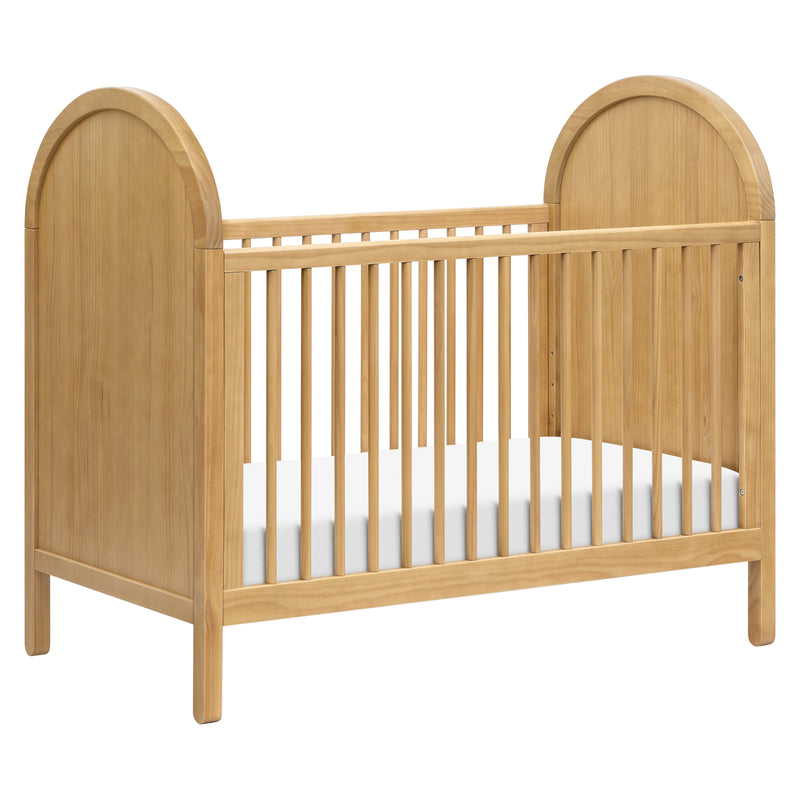 M25601HY,Bondi 3-in-1 Convertible Crib w/ Toddler Bed Kit in Honey