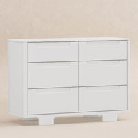 M23426W,Yuzu 6-Drawer Dresser in White