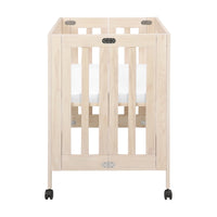 M6698NX,Origami Mini Crib in Washed Natural