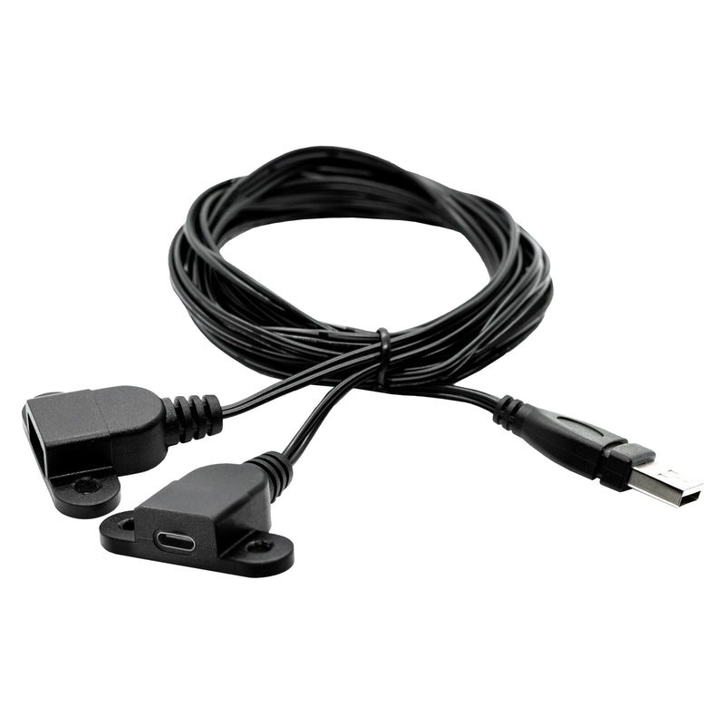 M4260NXW,Hudson Nightstand with USB Port in Washed Natural / White