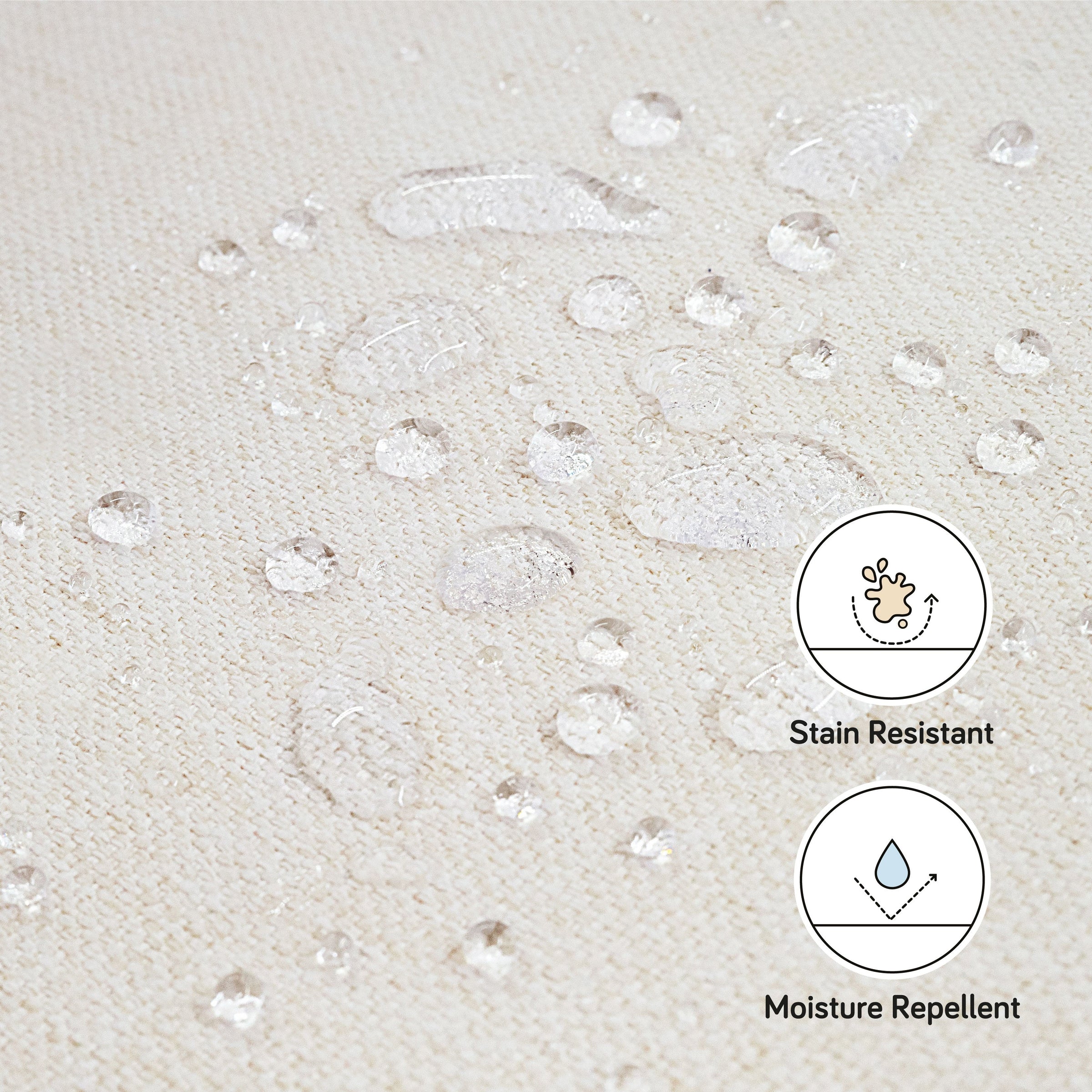 M22885PCMEWLB,Naka Storage Ottoman in Performance Cream Eco-Weave w/ Light wood base