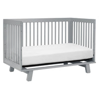 M4201G,Hudson 3-in-1 Convertible Crib w/Toddler Bed Conversion Kit in Grey Finish
