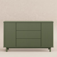 M29816OL,Pogo Tambour Assembled Dresser in Olive