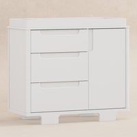 M23423W,Yuzu 3-Drawer Changer Dresser in White