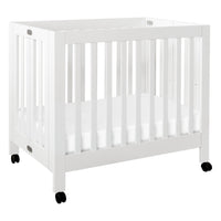 M6698W,Origami Mini Crib in White Finish