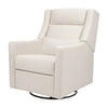 M11286PCMEW,Kiwi Plus Power Glider Recliner w/ Power Headrest in Performance Cream Eco-Weave