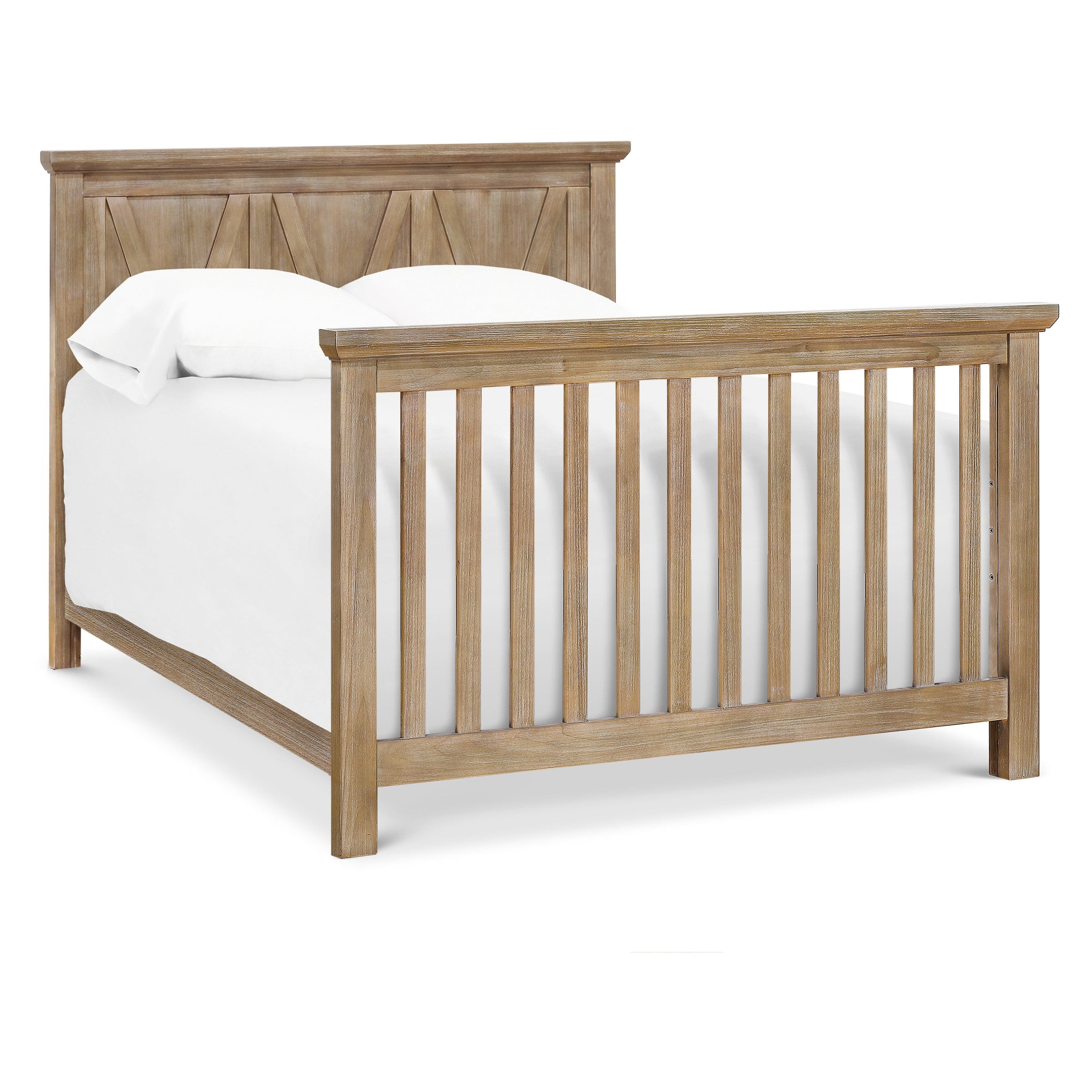 B14501DF,Emory Farmhouse 4-in-1 Convertible Crib in Driftwood