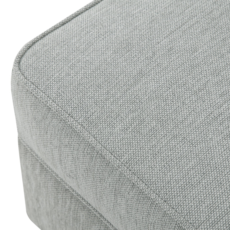 M17285FWLG,Willa/Alden Gliding Ottoman in Feathered Grey Weave