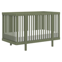 M29880OL,Pogo 8-in-1 Convertible Crib w/All-Stages Conversion Kits in Olive