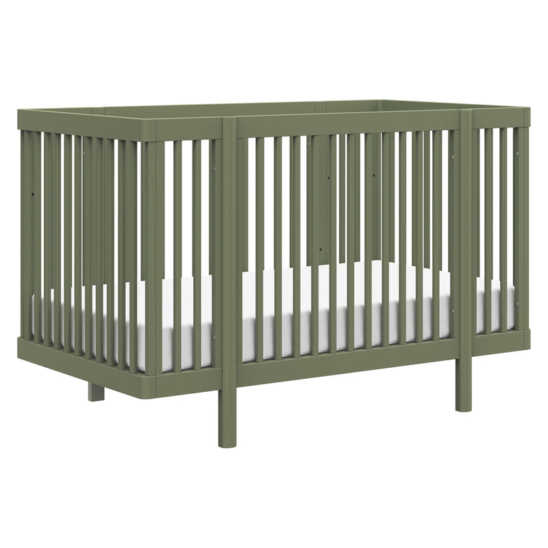 M29880OL,Pogo 8-in-1 Convertible Crib w/All-Stages Conversion Kits in Olive