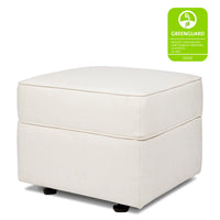M17285PCMEW,Willa/Alden Gliding Ottoman in Performance Cream Eco-Weave