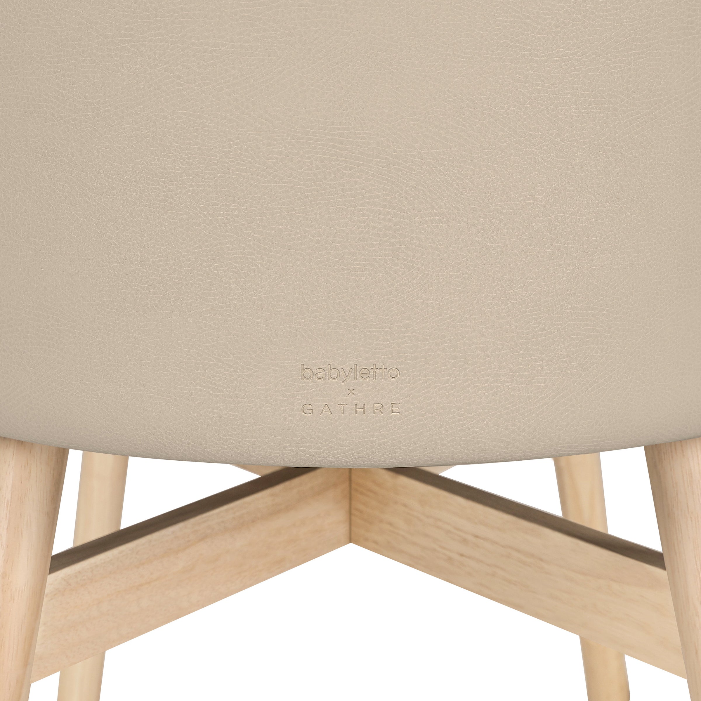 M26834GMLB,babyletto x GATHRE Capsule Bassinet in Millet