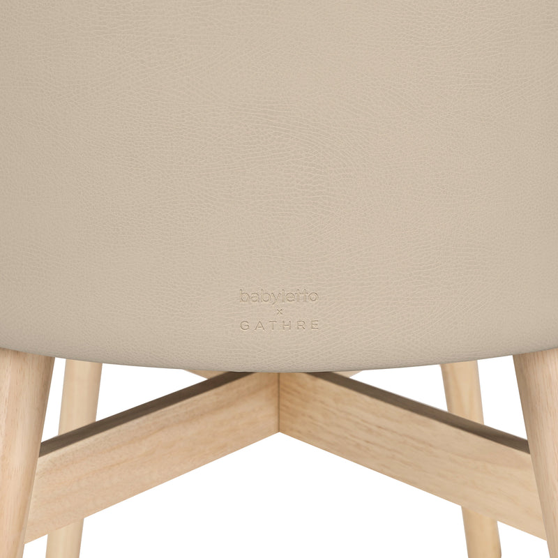 M26834GMLB,babyletto x GATHRE Capsule Bassinet in Millet