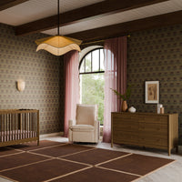 M20977CSG,Cali Flange Gliding Swivel Recliner in Chai Shearling