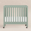 M6698LS,Origami Mini Crib in Light Sage