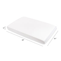 T29436,Plain White Muslin Mini Crib Sheet in GOTS Certified Organic Cotton