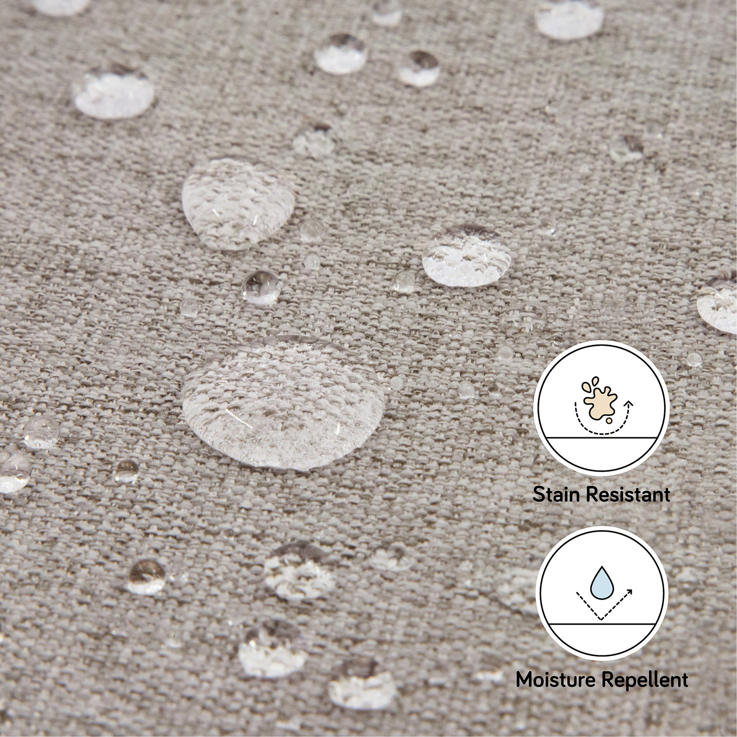 M11287PGEW,Toco Swivel Glider and Ottoman in Performance Grey Eco-Weave w/Natural Feet