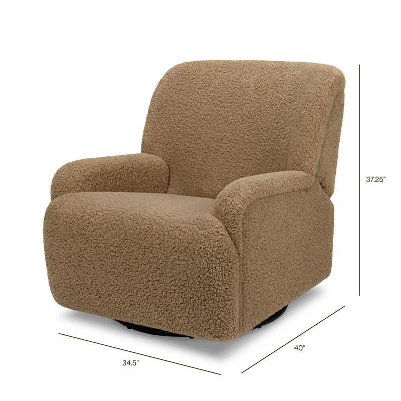 M27687CTS,Winslow Extra Wide Recliner and Swivel Glider in Cortado Shearling