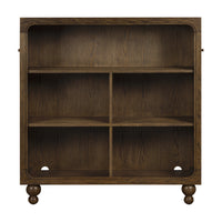 M33314TE,Nate Berkus x Babyletto Astre Assembled Bookcase in Toffee