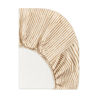 T34333AS,Nate Berkus x Babyletto All-Stages Midi Sheet in Autumn Stripe