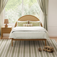 M25996HYNC,Bondi Cane Full Bed in Honey