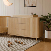 M29816BD,Pogo Tambour Assembled Dresser in Blonde