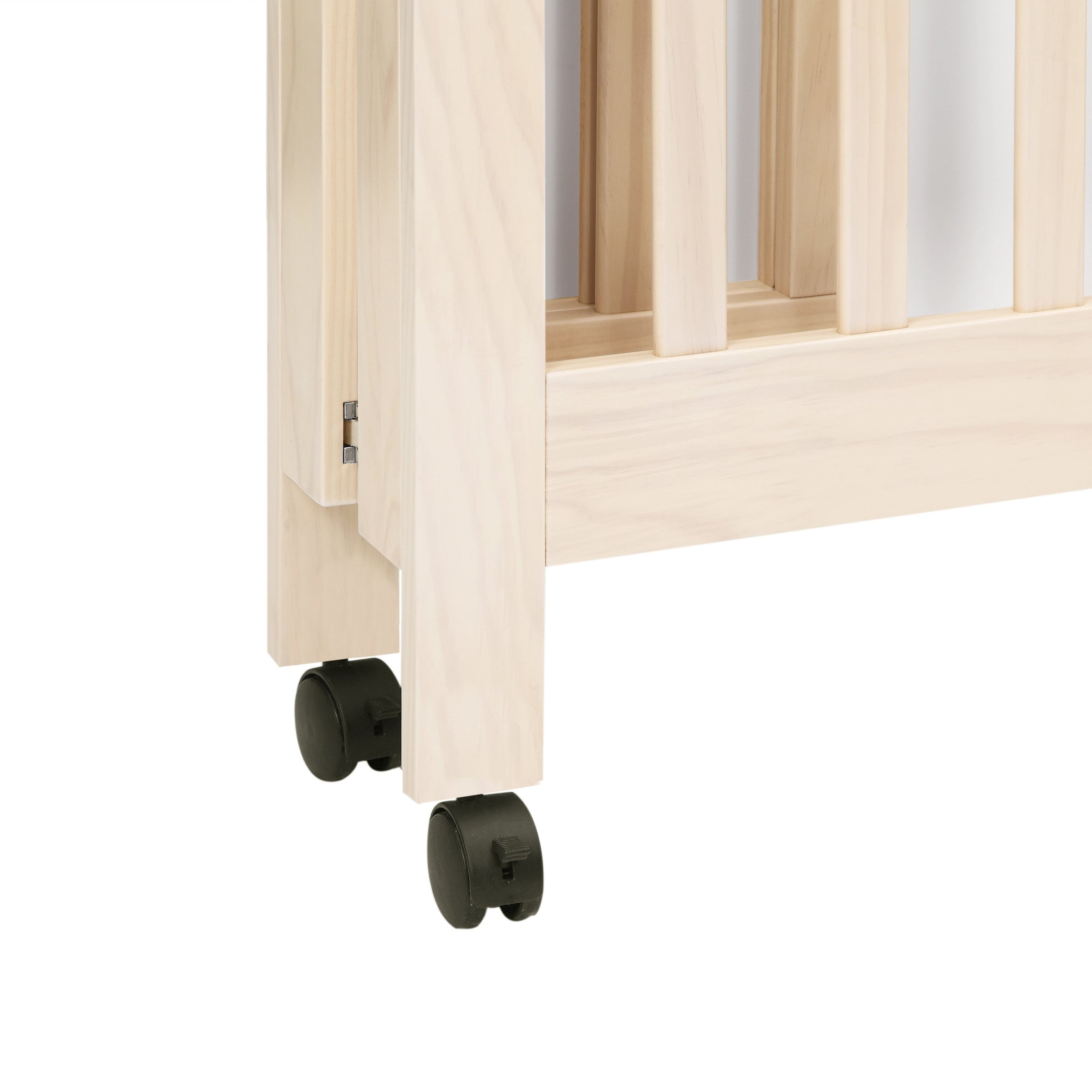 M6698NX,Origami Mini Crib in Washed Natural