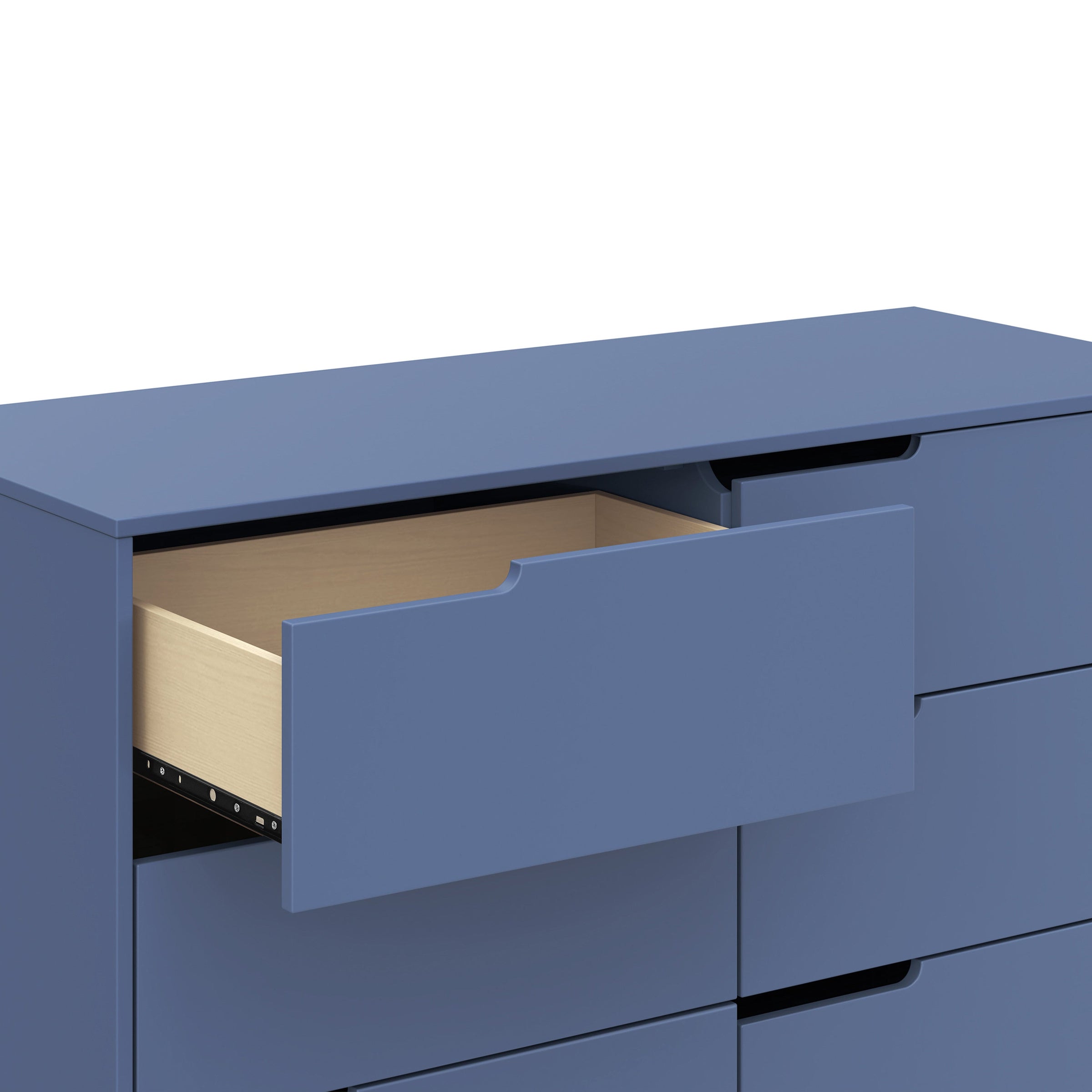 M4216CVB,Hudson 6-Drawer Double Dresser  Assembled in Cove Blue