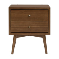 M15960NL,Palma Nightstand  Assembled in Natural Walnut