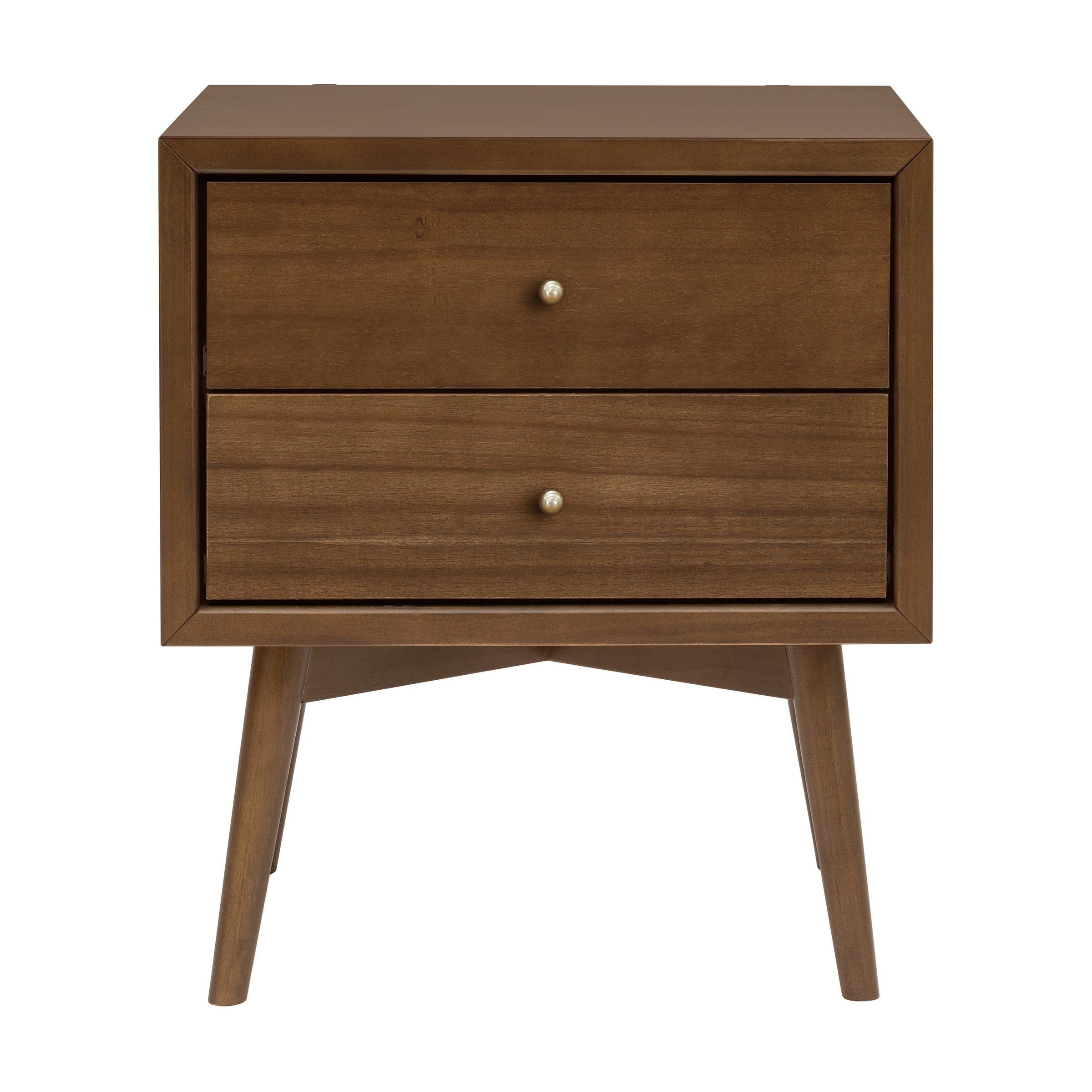 M15960NL,Palma Nightstand  Assembled in Natural Walnut