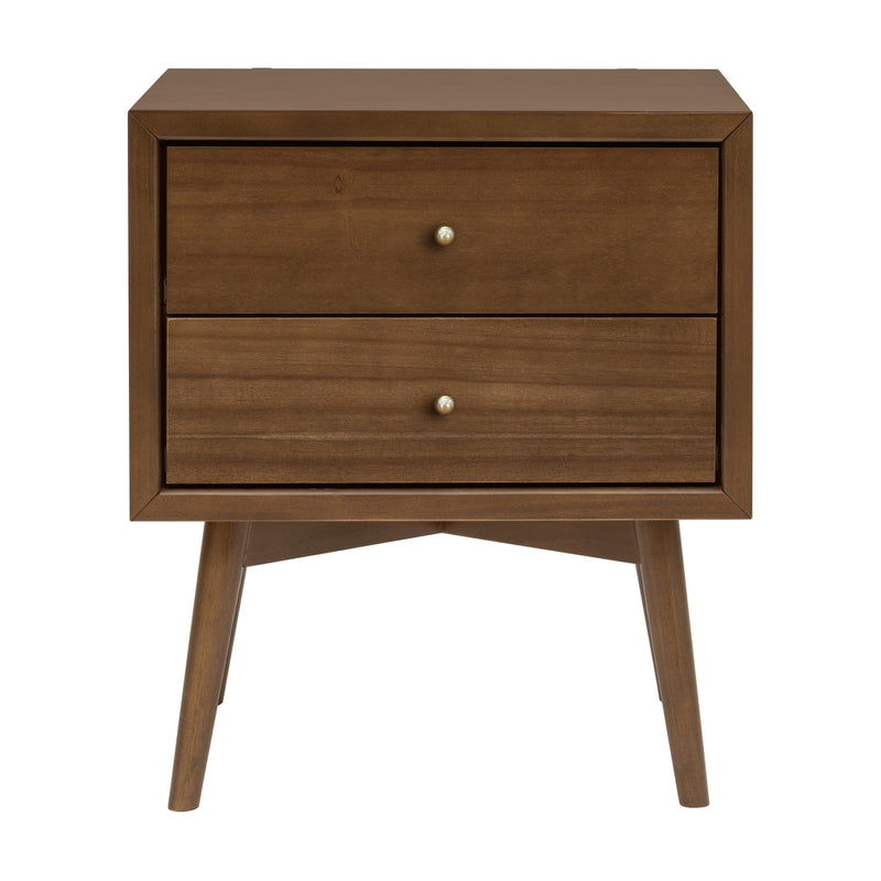 M15960NL,Palma Nightstand  Assembled in Natural Walnut