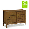 M7116NL,Liberty 6-Drawer Assembled Dresser in Natural Walnut