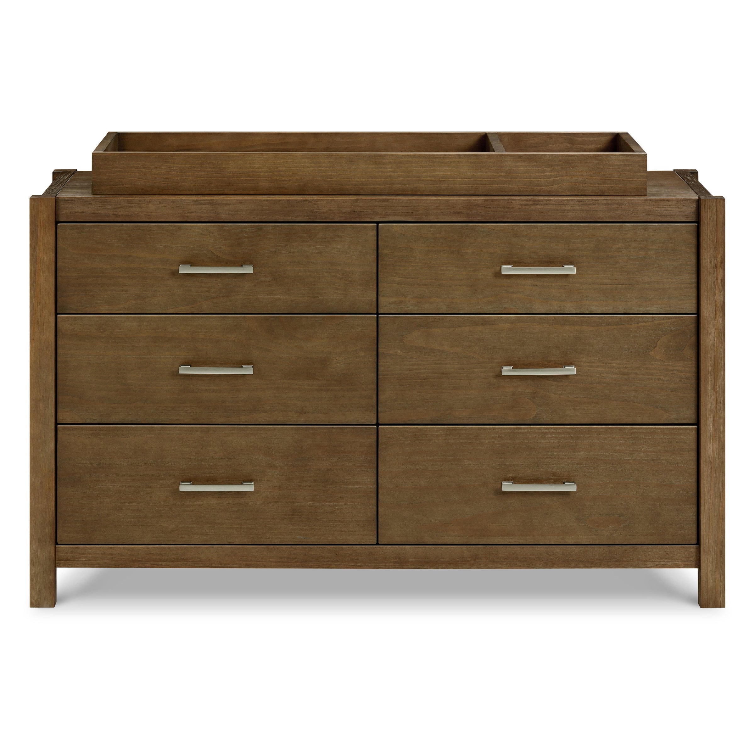 B26416LDF,Hemsted 6-Drawer Assembled Dresser in Walnut Driftwood