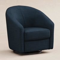 M5887PVET,Madison Swivel Glider in Performance Navy Eco-Twill