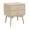 M15960TPE,Palma Nightstand with USB Port  Assembled in Taupe