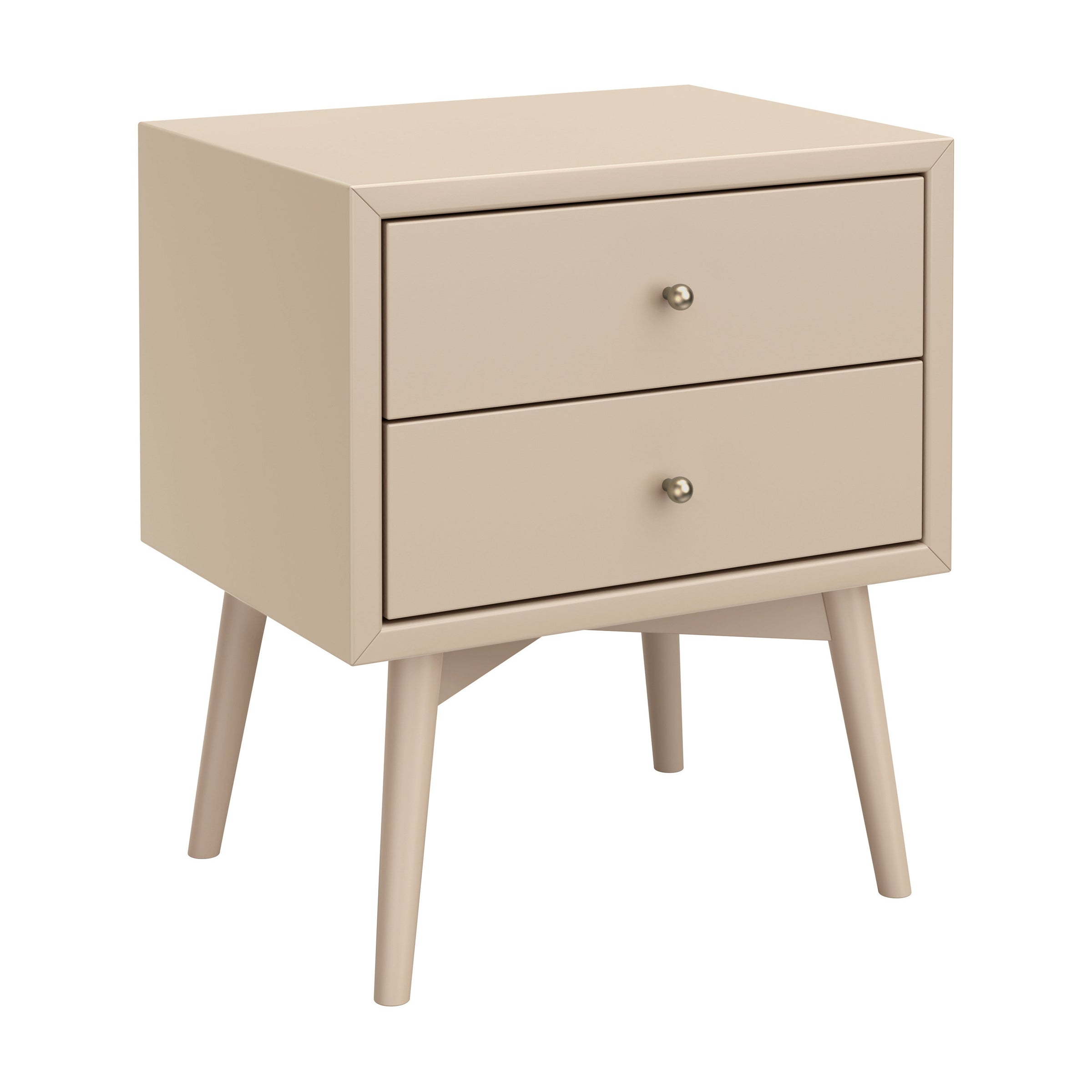 M15960TPE,Palma Nightstand with USB Port  Assembled in Taupe