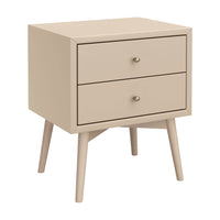 M15960TPE,Palma Nightstand  Assembled in Taupe