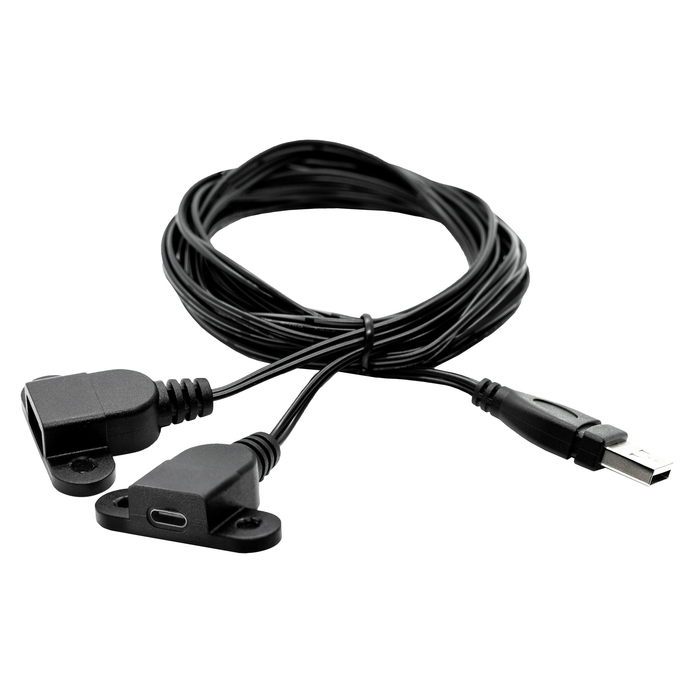 M4260W,Hudson Nightstand with USB Port in White