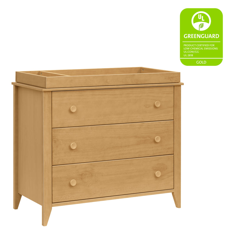 M10323HY,Sprout 3-Drawer Changer Dresser in Honey