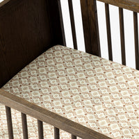 T34335ASR,Nate Berkus x Babyletto Crib Sheet in Autumn Star