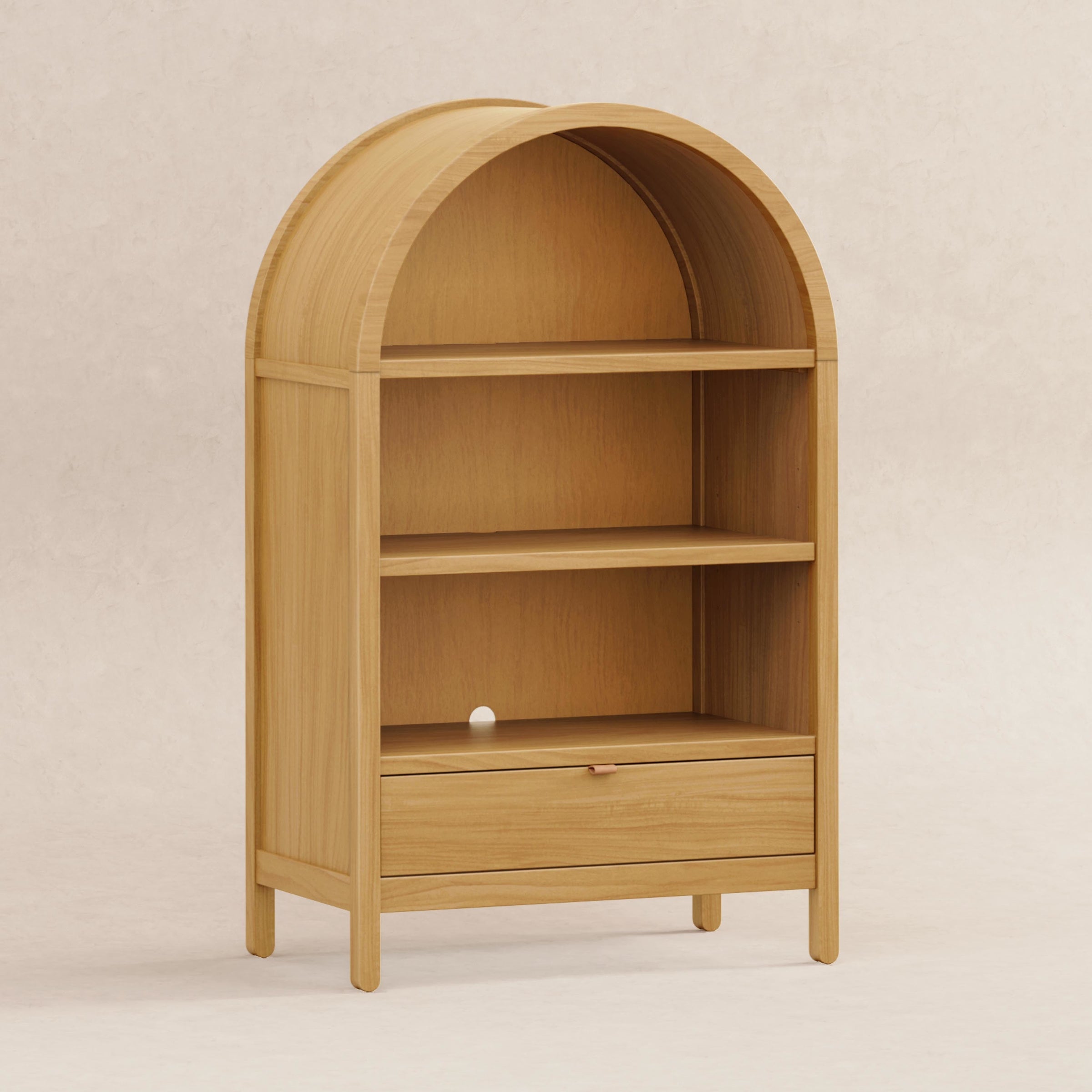 M25914HY,Bondi Bookcase  Assembled in Honey