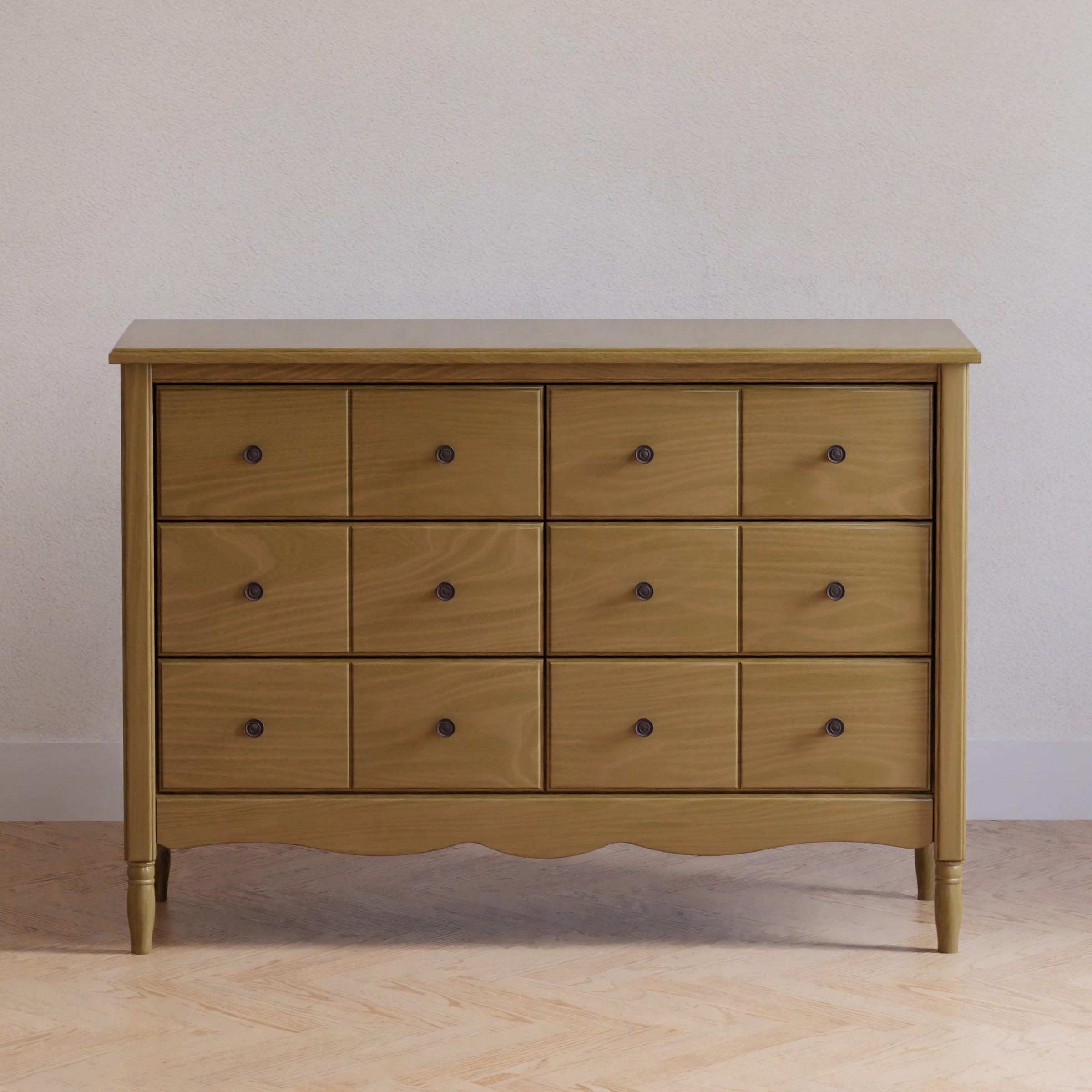 M7116NL,Liberty 6-Drawer Assembled Dresser in Natural Walnut