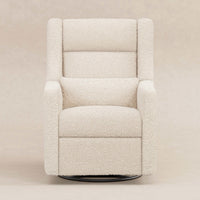 M11286AT,Kiwi Plus Power Glider Recliner w/ Power Headrest in Almond Teddy Loop