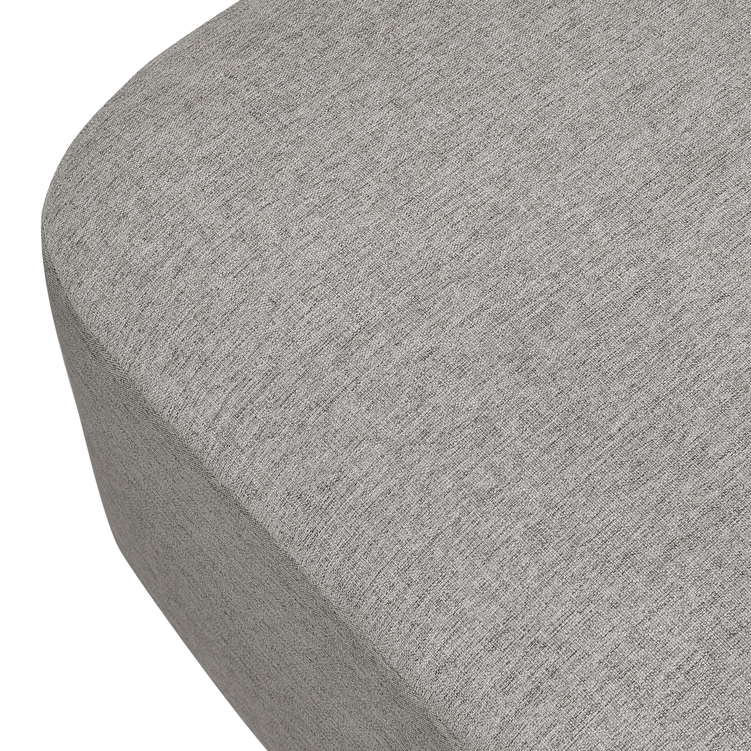 M26385PGEWLB,Kiwi Gliding Ottoman in Performance Grey Eco-Weave w/ Light Wood Base