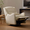M27787WB,Devon Recliner and Swivel Glider in Ivory Boucle