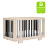 M23401NXB,Yuzu 8-in-1 Convertible Crib w/All-Stages Conversion in Washed Natural/Black