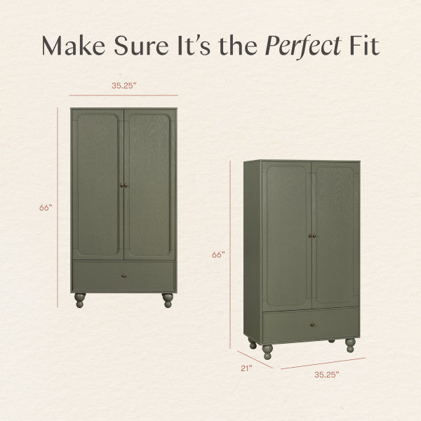 M33329AE,Nate Berkus x Babyletto Astre Assembled Armoire in Archival Elm