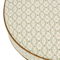M33385OSRCTF,Nate Berkus x Babyletto Astre Ottoman in Perf Olive Star Eco-Crossweave w/Toffee feet
