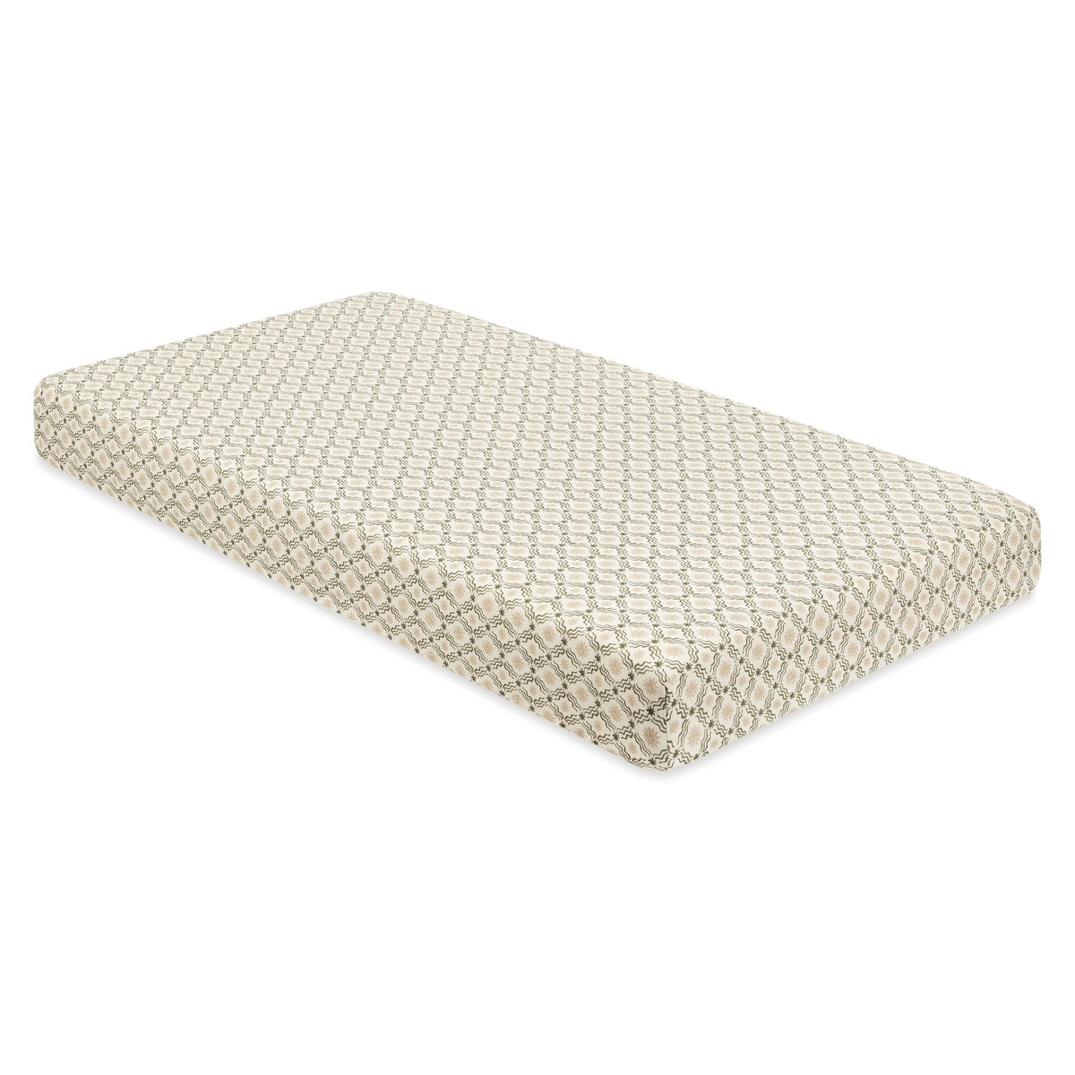 T34335JSR,Nate Berkus x Babyletto Crib Sheet in Juniper Star