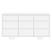 M23428W,Yuzu 9-Drawer Dresser  Assembled in White
